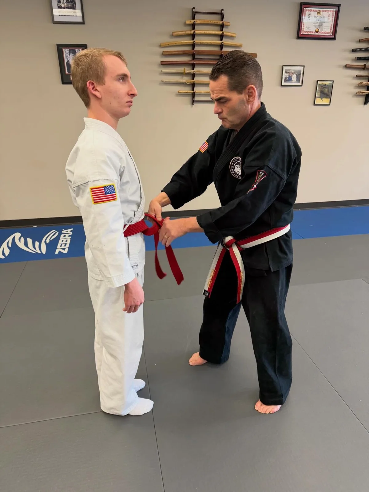 Is Your Child students training during class at Master Curry Karate Jujutsu Ryu in Staten Island