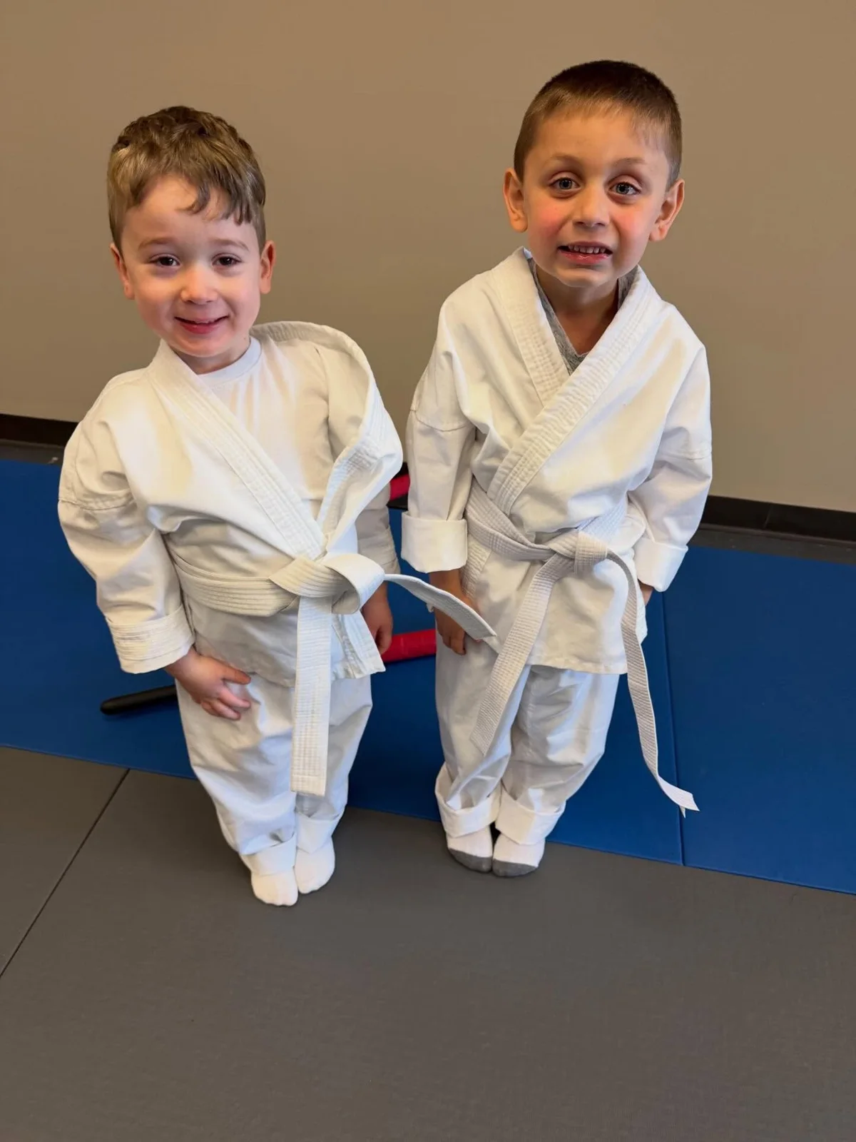 Is Your Preschooler students training during class at Master Curry Karate Jujutsu Ryu in Staten Island