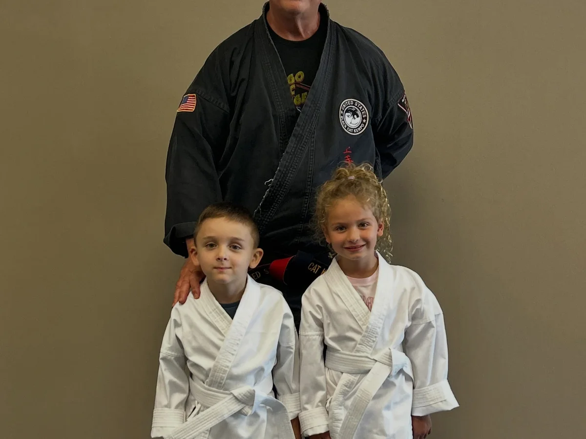 Little Warriors class at Master Curry Karate Jujutsu Ryu near Great Kills